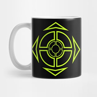 Geometric Bullseye Mug